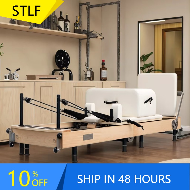 Yoga Fitness Pilates Reformer - YTYIN Durable Good Body Pilates Reformer
