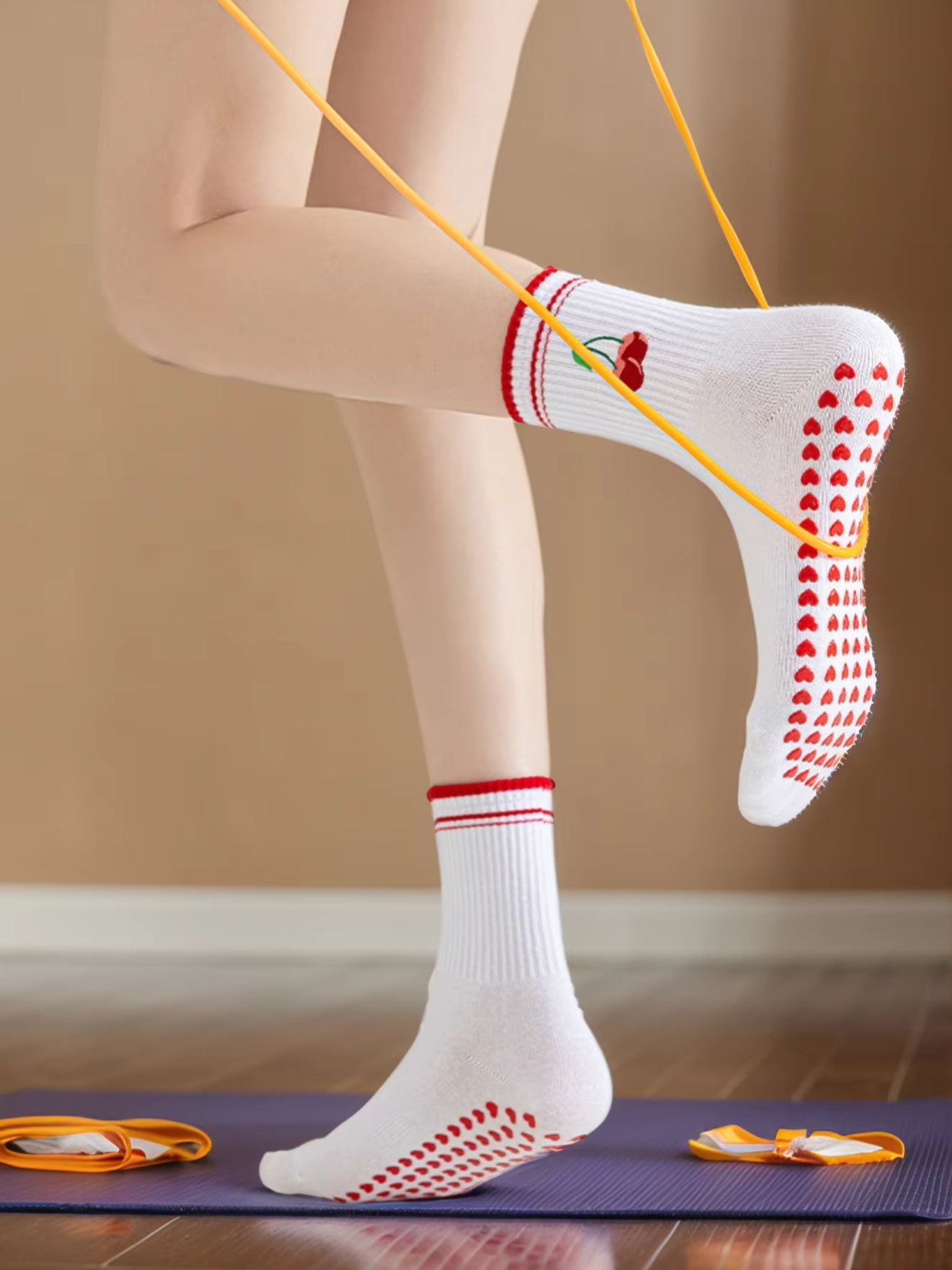Fitness Yoga - 1 Pairs Cross-Border Professional Yoga Socks,