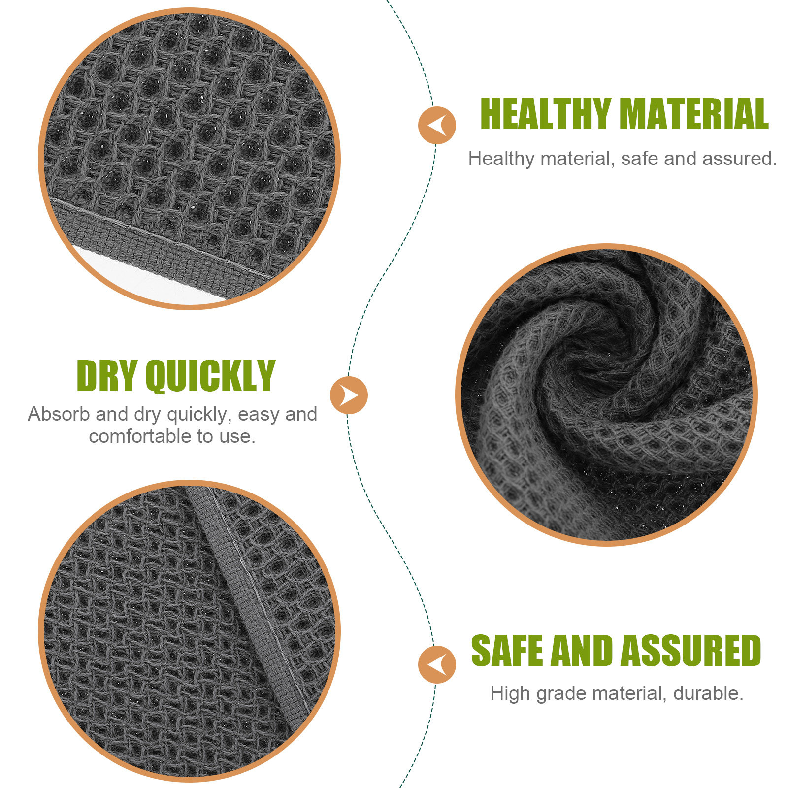 Absorbent Cotton Sports Towel  - đánh giá và giá Yoga Daily Fitness