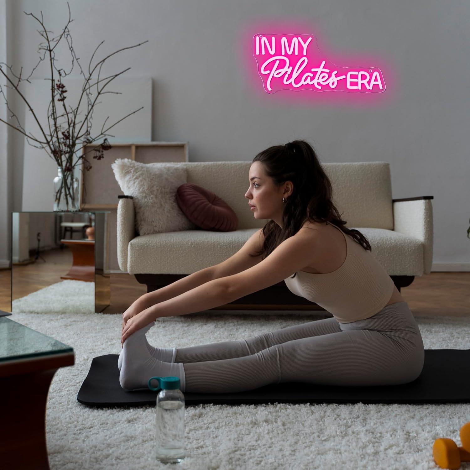 In My Pilates Era Neon Sign Di - đánh giá và giá Yoga Fitness Rooms