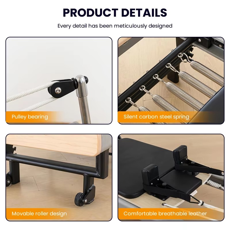 Commercial Grade Aluminum Pila - đánh giá và giá Yoga Fitness Pilates Reformer