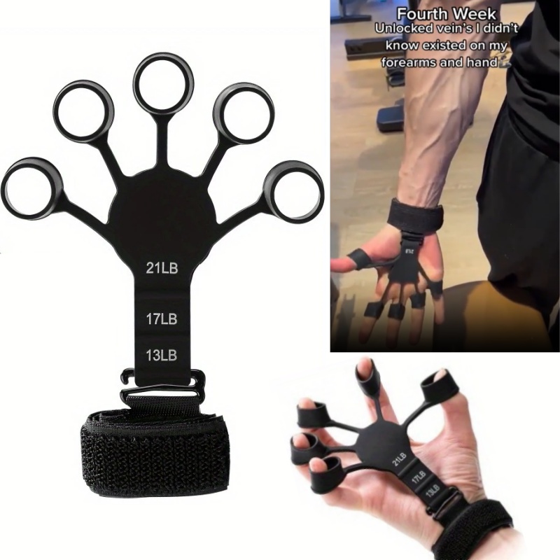 5 Finger Silicone Hand Grip Tr - đánh giá và giá Grip Strengthener Hand