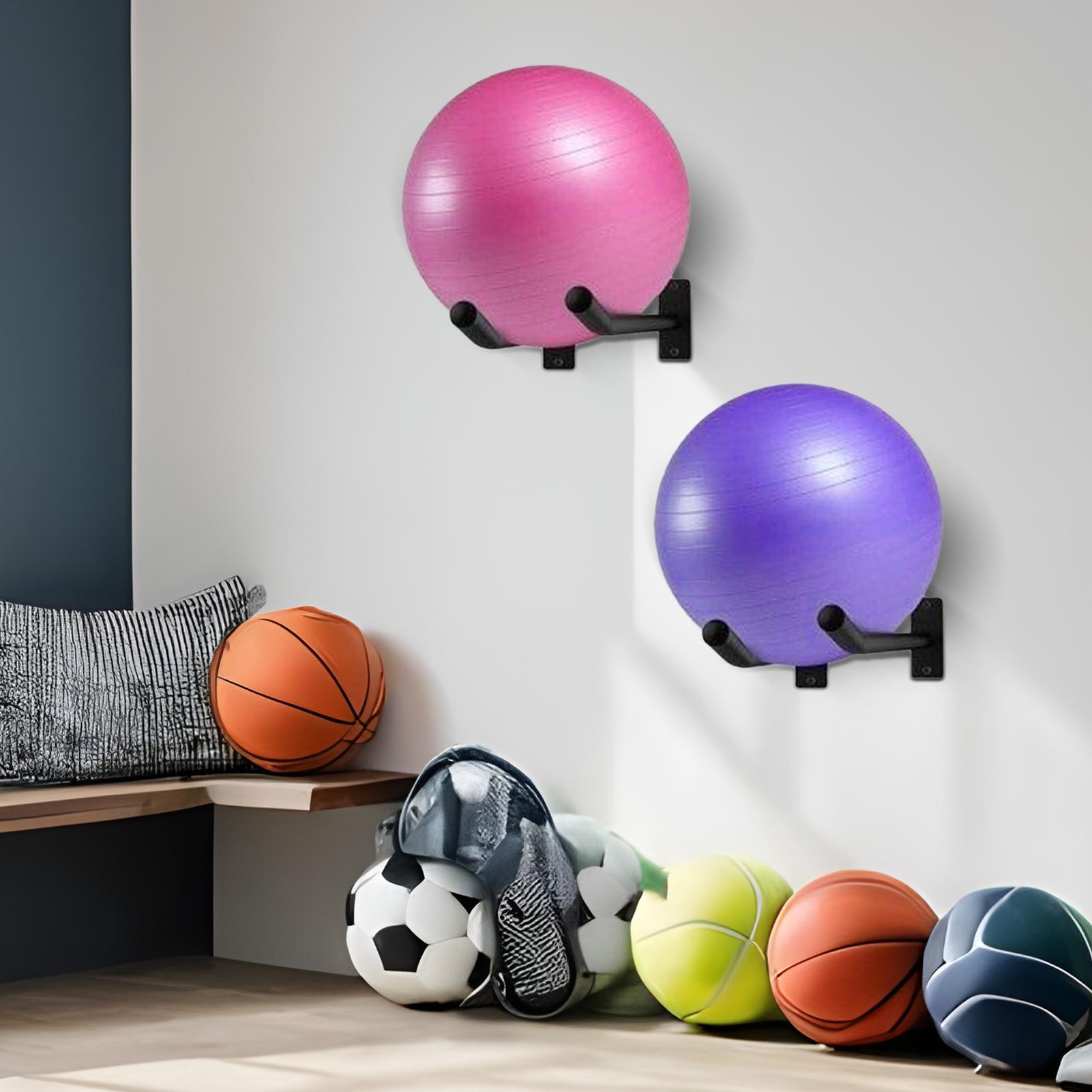 Exercise Ball Holder Pack of 2 - đánh giá và giá Yoga Fitness Rooms