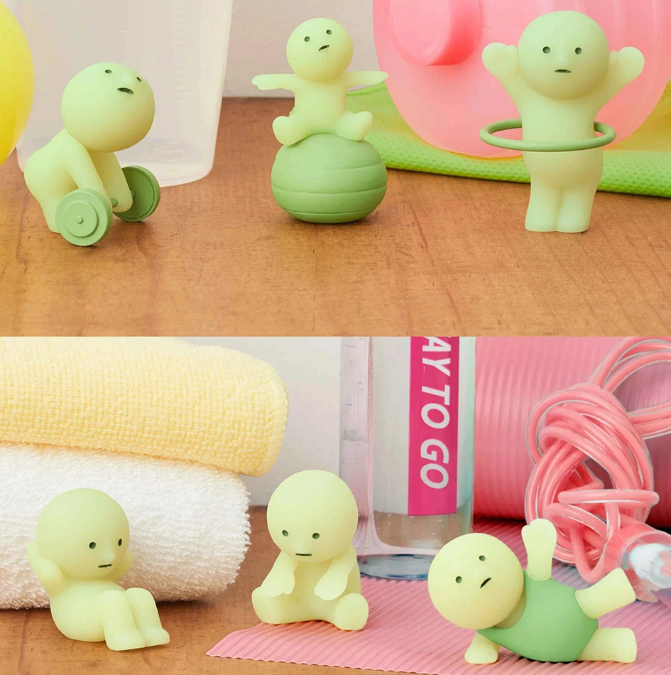 Hot Glow In The Dark Mini Figu - đánh giá và giá Yoga In Fitness First