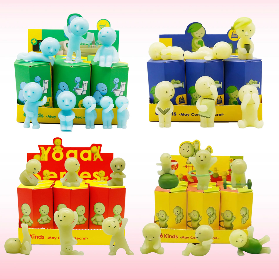 Glow In The Dark Mini Figure S - đánh giá và giá Yoga In Fitness First