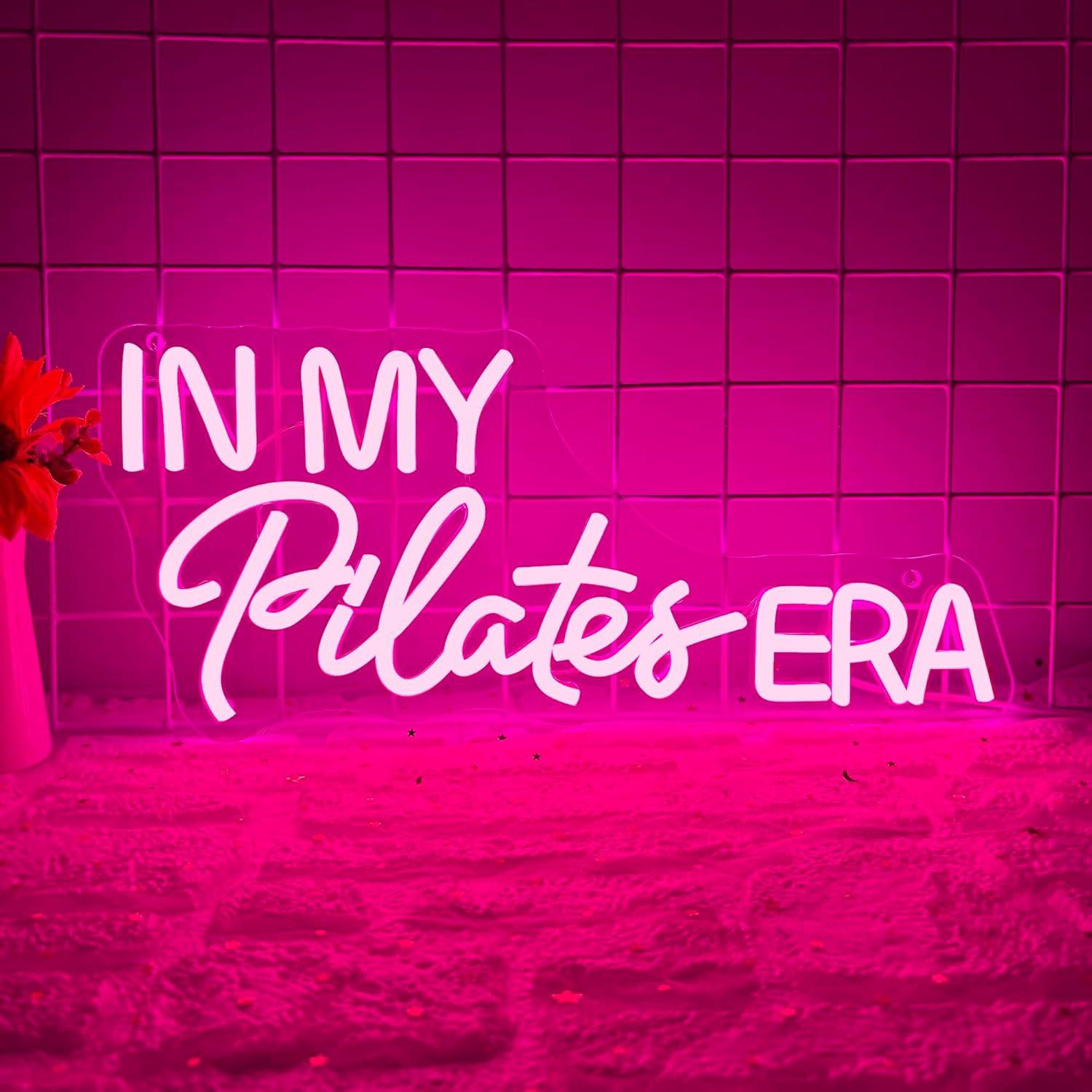 In My Pilates Era Neon Sign Di - đánh giá và giá Yoga Fitness Rooms