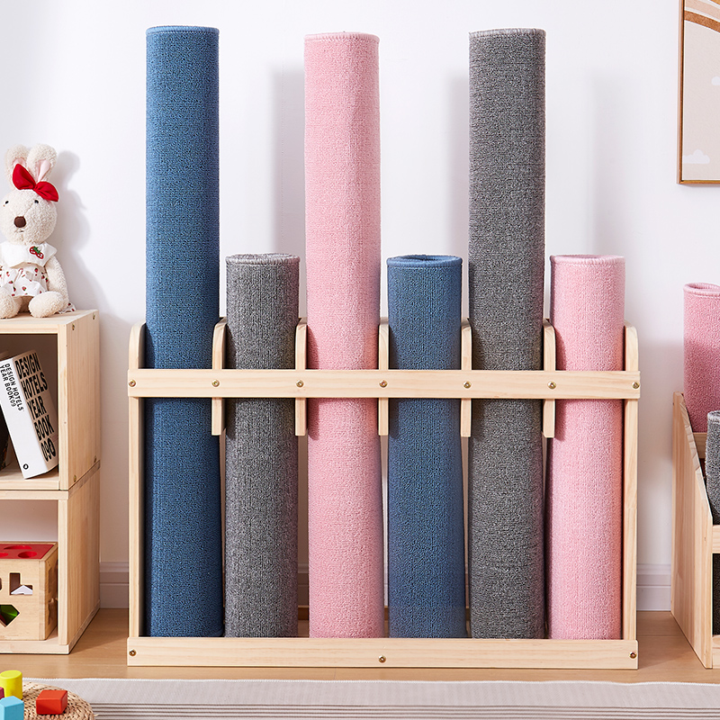 Solid Wood Floor Storage Rack  - đánh giá và giá Yoga Fitness Rooms