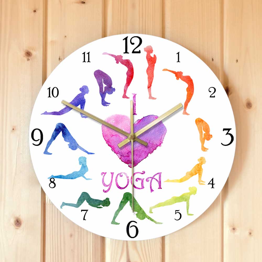 I Love Yoga Watercolor Paintin - đánh giá và giá Yoga Fitness Watch