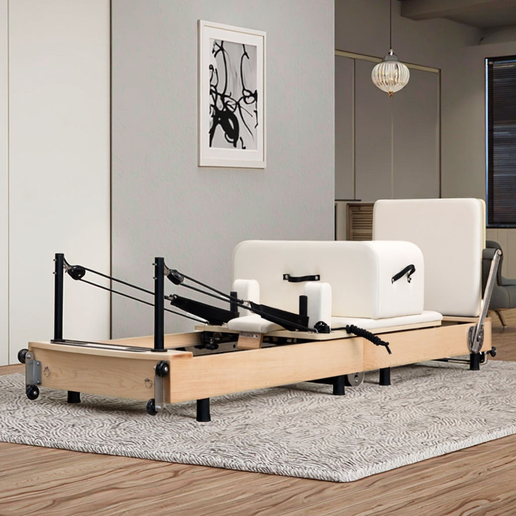 Pilates Foldable Reformer Set  - đánh giá và giá Yoga Fitness Pilates Reformer