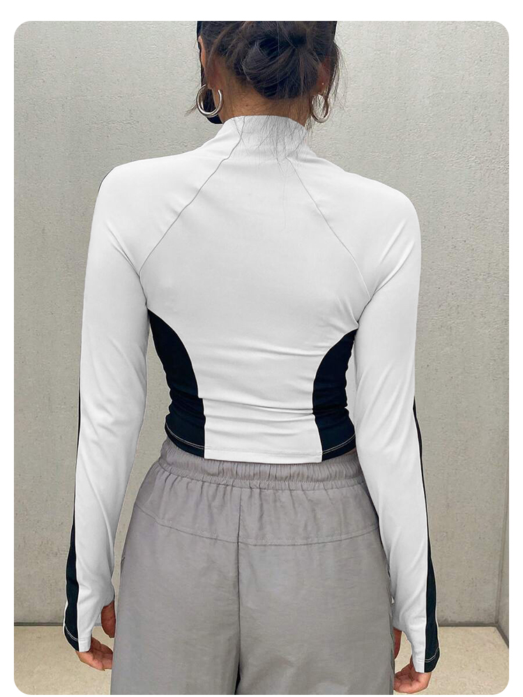 Yoga Clothes Stand Up Collar J - đánh giá và giá Fitness Yoga