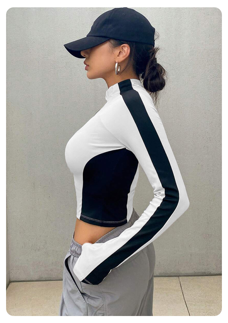 Yoga Clothes Stand Up Collar J - đánh giá và giá Fitness Yoga