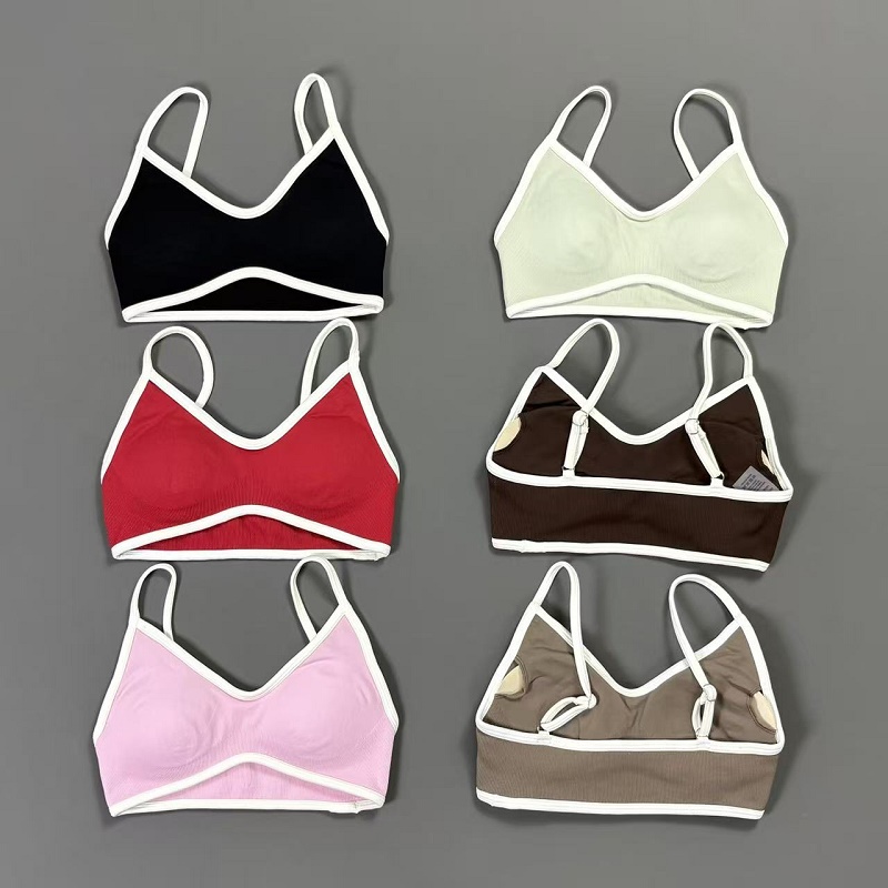 Women Contrastline Yoga Bra V  - đánh giá và giá Yoga Daily Fitness
