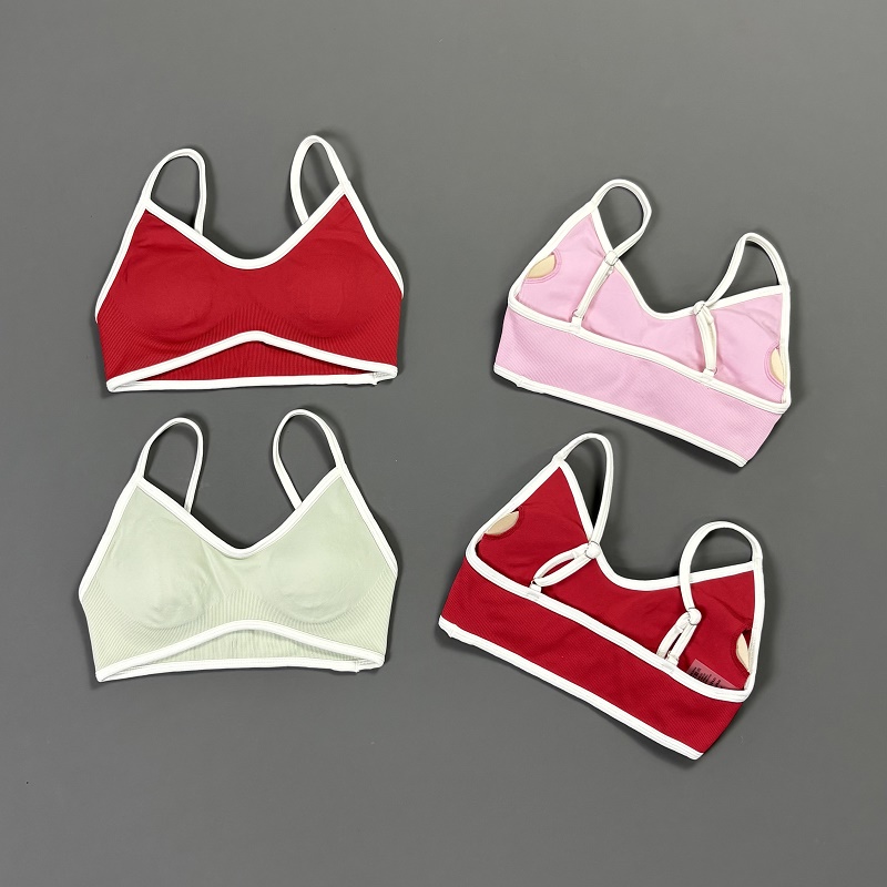 Women Contrastline Yoga Bra V  - đánh giá và giá Yoga Daily Fitness