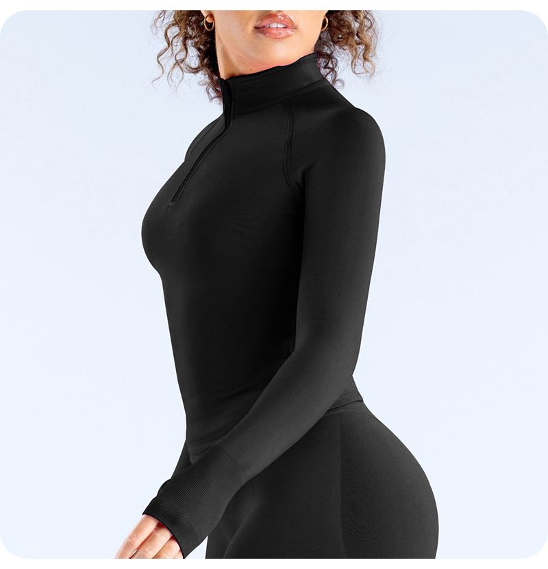 Half Zipper Long Sleeve Yoga S - đánh giá và giá Yoga Daily Fitness