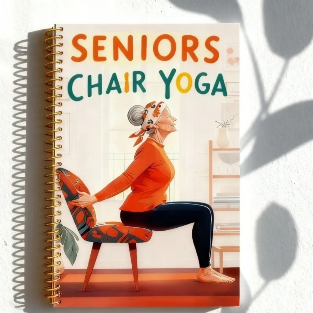 Chair Yoga Exercise Notebook F - đánh giá và giá Yoga Fitness Journal