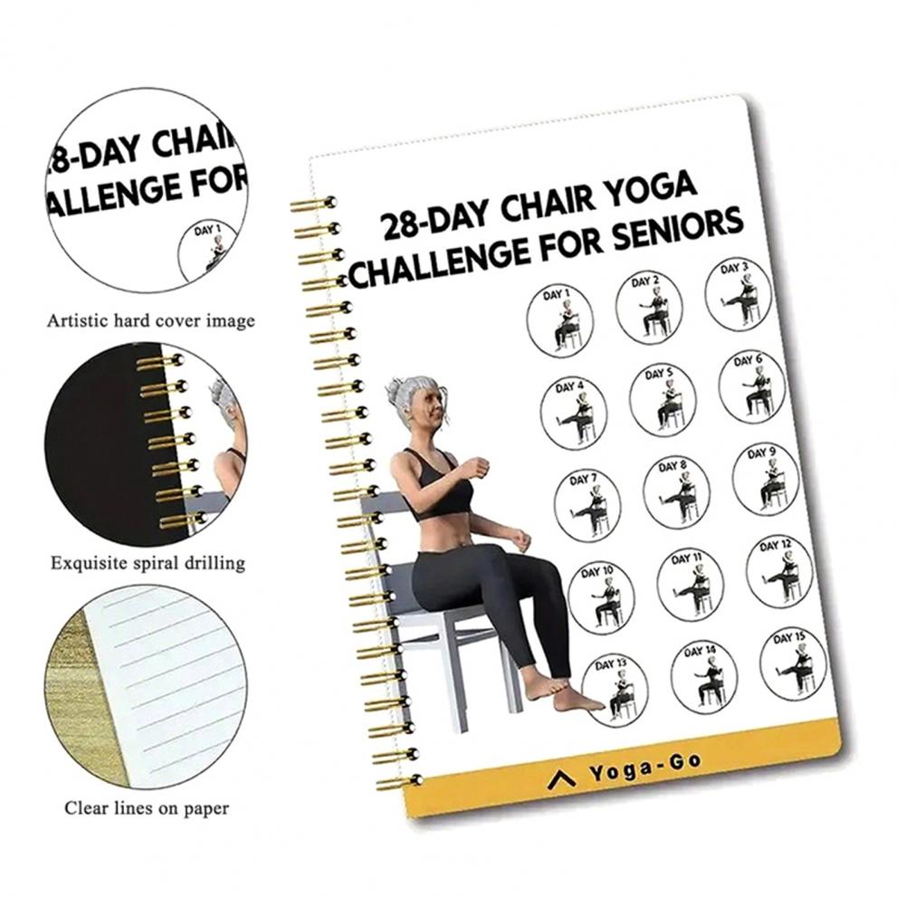 Leak-proof Journal Chair Yoga  - đánh giá và giá Yoga Fitness Journal