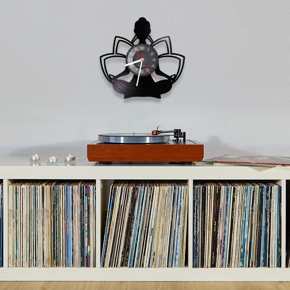 Yoga Pose Vinyl Record Wall Cl - đánh giá và giá Yoga Fitness Watch